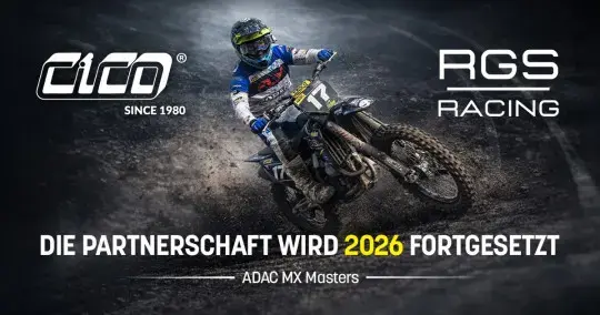 CICO® setzt die Zusammenarbeit mit RGS Racing in der Saison 2026 fort