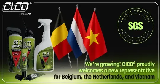 CICO® GunCare mit neuem Vertriebspartner in Belgien, den Niederlanden und Vietnam
