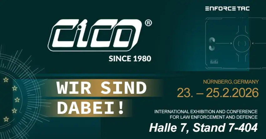 CICO® an der Enforce Tac 2026 in Nürnberg
