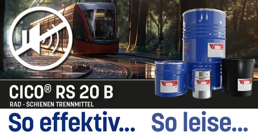 CICO® RS 20 B - Rad – Schienen Trennmittel