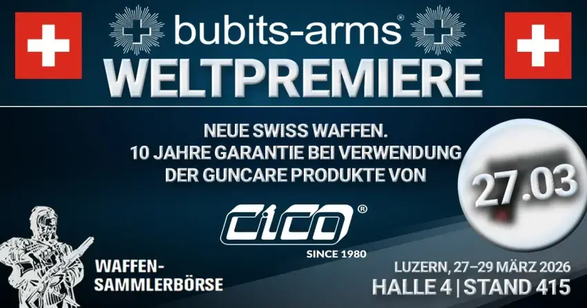 Weltpremiere einer neuen Schweizer Waffe
