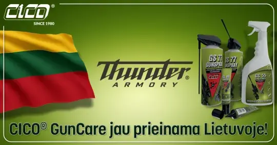 CICO® GUN CARE – Neuer Hauptvertriebspartner in Litauen!