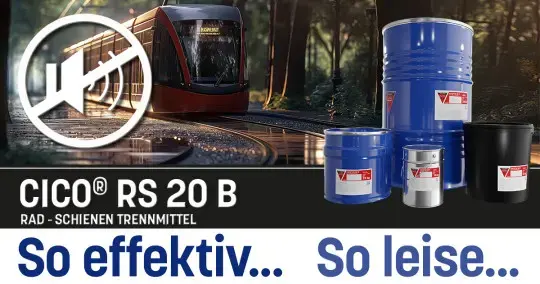 CICO® RS 20 B - Rad – Schienen Trennmittel